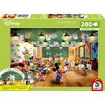 Schmidt Spiele Пъзел Schmidt от 200 части - Мики и Мини в училище (56599)