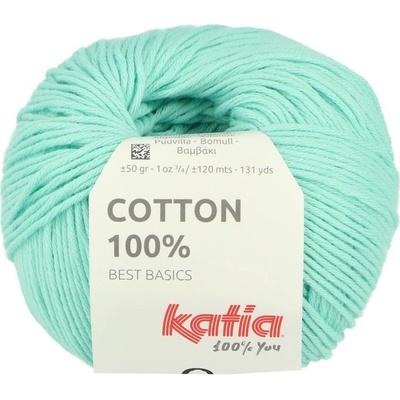 Katia Cotton 100% mentolová 34
