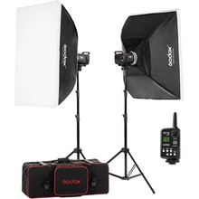 Godox MS300-F sada štúdiových bleskov 2x 300Ws s príslušenstvom