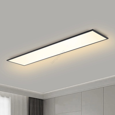 Brilagi - LED димируемо осветително тяло SLIMFRAME LED/58W/230V 120x30 cm черно + дистанционно управление (BG1549)