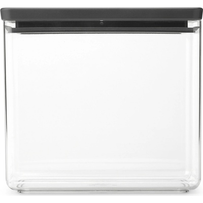 Brabantia Tasty+ úložný box 22.1x11.1x20.1 cm průhledná-černá 229961