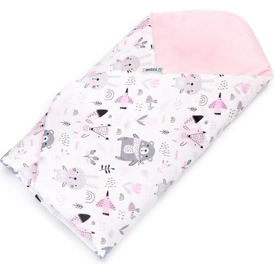 T Tomi zavinovačka Velvet Pink Bears