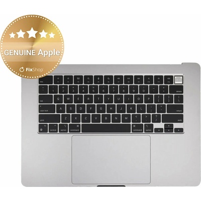 Horný rám klávesnice pre MacBook Air 15", A3114 (2024), s klávesnicou US a batériou, Space Gray, 661-34895, Genuine Apple, Space Gray