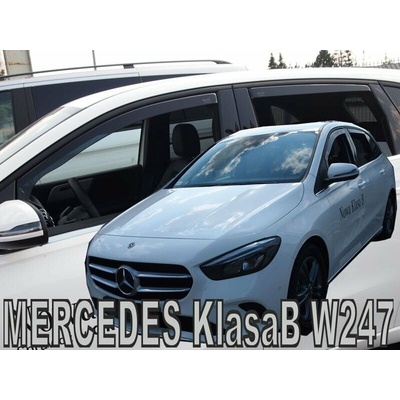 Deflektory Mercedes Class B W247 2019 predné + zadné
