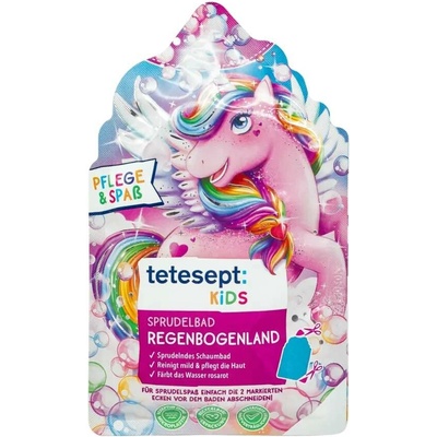 Tetesept Bath Rainbow world koupelová pěna pro děti 40 g