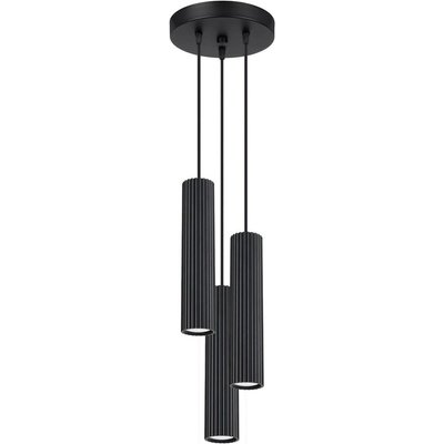 Sollux Черно висящо осветително тяло ø 19, 5 cm Gleam - Sollux (NL.1576)