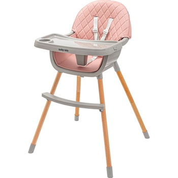 Baby Mix Freja wooden dusty pink