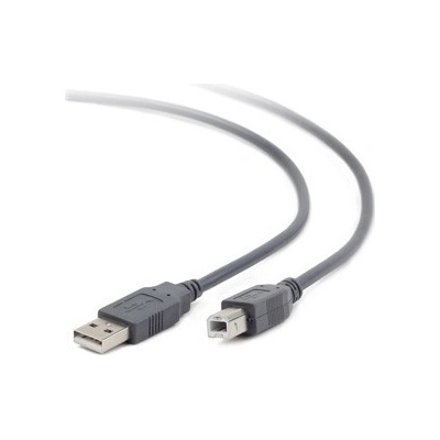 Cablexpert CCP-USB2-AMBM-6G USB 2.0 A-plug B-plug, 1,8m, šedý