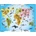 Dino - Puzzle Vzdelávacie puzzle: Animals in the world - 1 - 39 piese