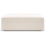 Mazzini Sofas Бежова кадифена табуретка Vanda - Mazzini Sofas (MAZ_POUF_51_F1_VANDA1)
