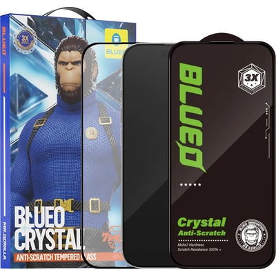 Blueo Протектор за дисплей - Blueo Crystal Anti-Scratch - iPhone 17 Air - Черен