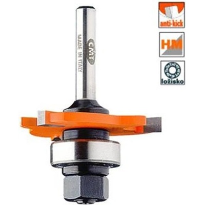 CMT Orange Tools C92231511A - Talířová drážkovací fréza pr. 47,6 mm drážka 1,5 mm s kopírovacím ložiskem