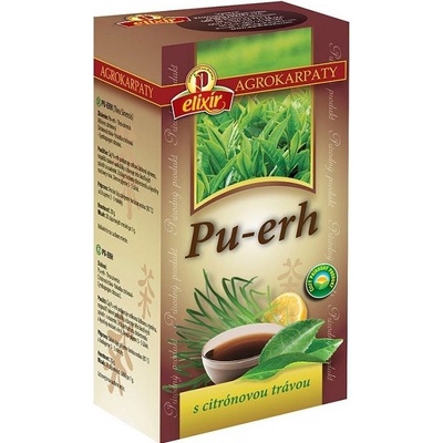 Agrokarpaty PU ERH Bylinná citrónová chuť čaj 20 x 1 g