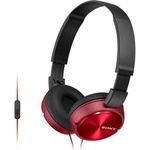 Sony MDR-ZX310AP with microphone red (MDRZX310APR.CE7) Слушалки