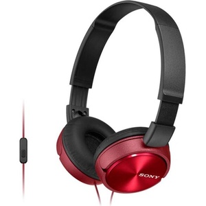 Sony MDR-ZX310AP with microphone red (MDRZX310APR.CE7) Слушалки
