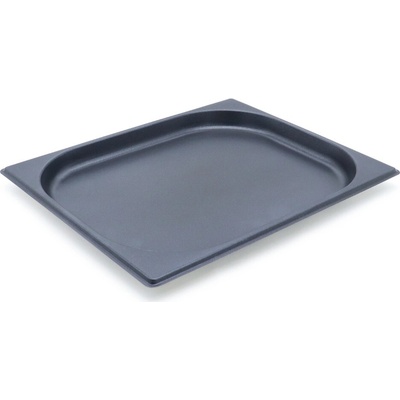 Gastronádoba 1/2 GN - nepřilnavá - hloubka 2 cm - 32,5 x 26,5 cm - ocel