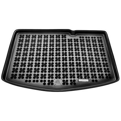 Rezaw-Plast Гумена стелка за багажник за Toyota Yaris (2011-2019) / (2011 - 2014) Hybrid 5-door, bottom floor, with small