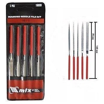 Image 1 of MTX Пилички диамантени, 140 х 70 х 3 mm, 5 бр. MTX MASTER 158339 (158339)