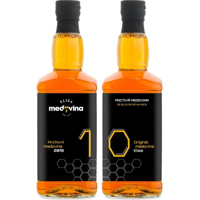 Medovina Elisa dárek k 10. výročí 11% 2 x 0,5 l