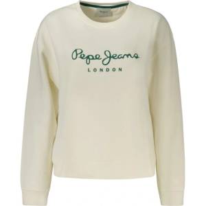 Pepe Jeans Дамски суитшърт с цип pepe jeans, Размер l, Цвят Бяло (pl5800002_bi803)