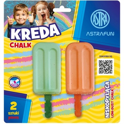 ASTRA Fun Chodníková krieda "Ice Cream" 2ks 330022008