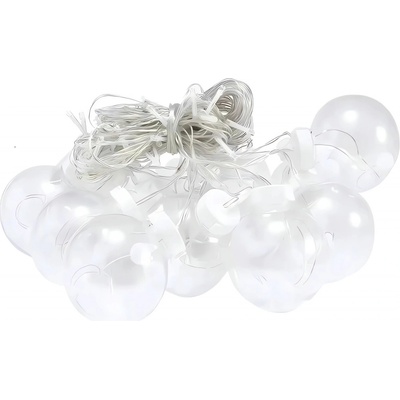 Verk 26205 Vianočný svetelný záves guľa 138 LED, IP44, teplá biela