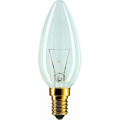 TECHLAMP Klasická sviečková žiarovka E14, 40W, 390lm, teplá biela