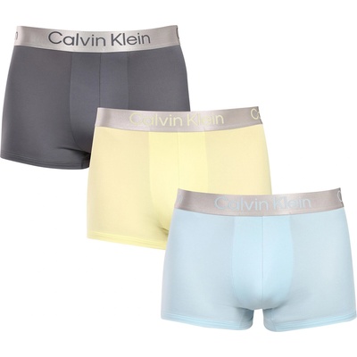 Calvin Klein Комплект от три - мъжки боксерки Calvin Klein многоцветни Calvin Klein | Sin Zhalt Siv Mnogotsveten | МЪЖЕ | 4XL