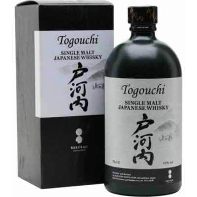 Togouchi Single Malt 43% 0,7 l (holá láhev)