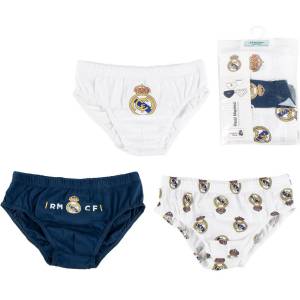 Cerda Детски слипове Cerda - Real Madrid, 3 броя, 4-5 г (2900003013)