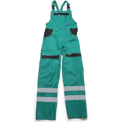 Ardon H8935 cool trend reflexné montérky s náprsenkou zelená