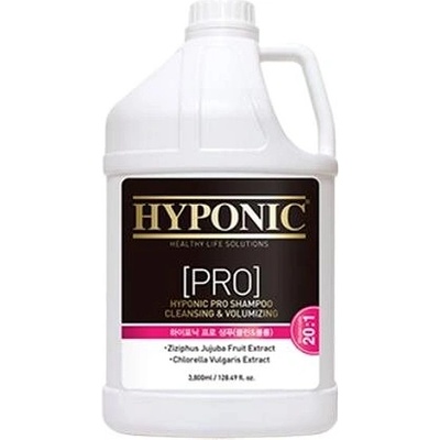 Hyponic PRO Čistící a Objemový šampon pro psy 3800 ml pumpička