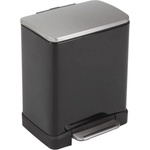 EKO 20 л. черен кош за отпадъци с педал ЕКО от серия e-cube (eko926820black)
