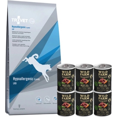 Trovet LRD Hypoallergenic jahňacie 10 kg