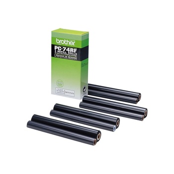 Brother PC-74RF Факс лента 144 страници Черно 4 броя (PC74RF)