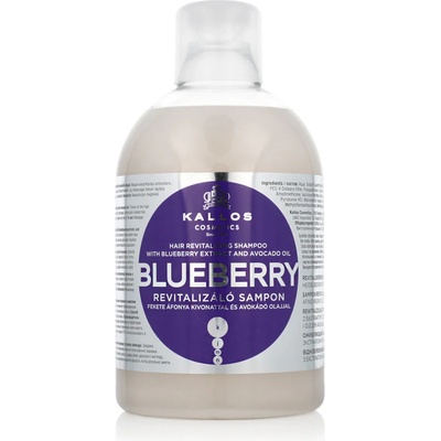 Kallos Kallos Hair Shampoo With Blueberry Extract And Avocado Oil 1000 ml