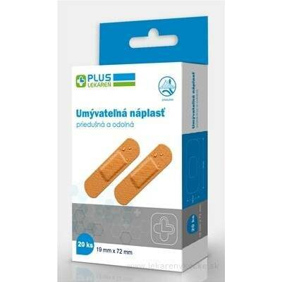 Zhejiang Hongyu Medical Commodity Co., Ltd. PLUS LÉKÁRNA Náplast omyvatelná 20 ks