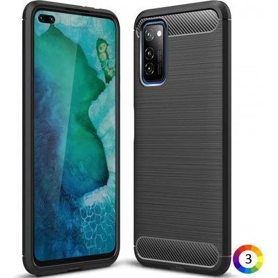 Huawei Honor View 30/View 30 Pro/V30/V30 Pro Удароустойчив Carbon Fiber Калъф и Протектор
