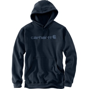 Carhartt WIP Мъжки суичър Carhartt Signature Logo Sweatshirt Hoodie - Navy / Dark Blue - размер XL (017-2834-1114)