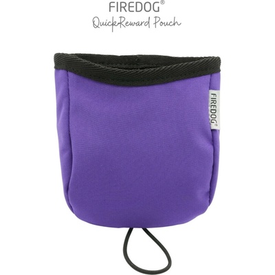 Firedog QuickReward vrecko na maškrty Softshell fialové