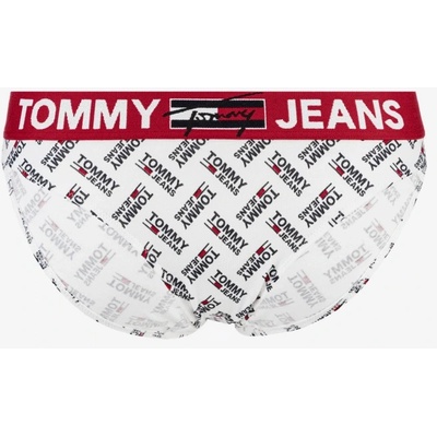 Tommy Hilfiger Tommy Jeans nohavičky biele