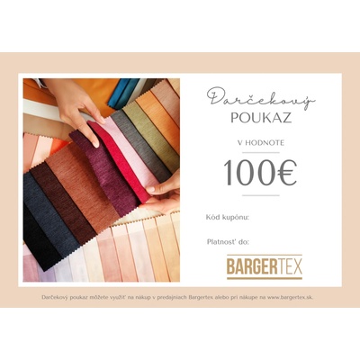 Darčeková poukážka 100 €