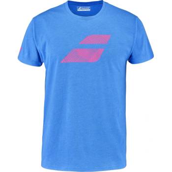 Babolat Exercise Big Flag Tee men French blue