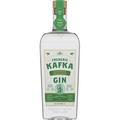 FK Distillery Frederic Kafka Bohemian Gooseberry Gin 40% 1 l (holá láhev)