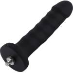 HISMITH HSA03 Silicone Dildo KlicLok 18cm Black