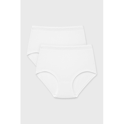 Cotonella 2PACK класически по-дълбоки бикини Sofia (2packGD169_kal)