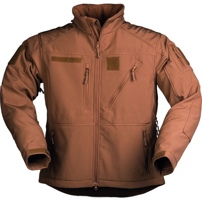 Bunda Mil-tec softshellová SCU 14 dark coyote