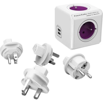 PowerCube Rewirable USB + Travel Plugs