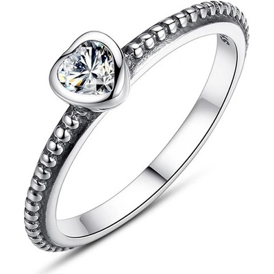 P&J Jewellery Stříbrný prsten Náš svět SRP15 fialová