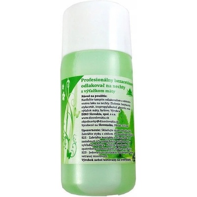 Divine cosmetics R125 odlakovač na nechty bez acetónu Mäta 125 ml